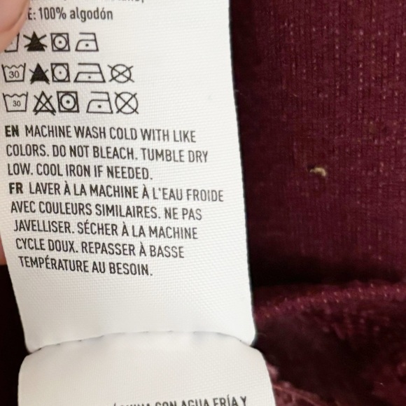 American Eagle Outfitters Top Womens‎ Medium Lace Cutout Long Sleeve Open Back - Picture 7 of 9